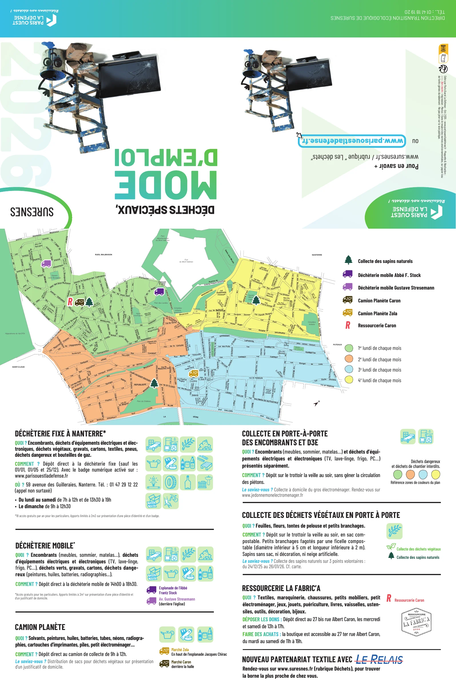 Suresnes — calendrier des collectes 2026 — page 1 sur 2