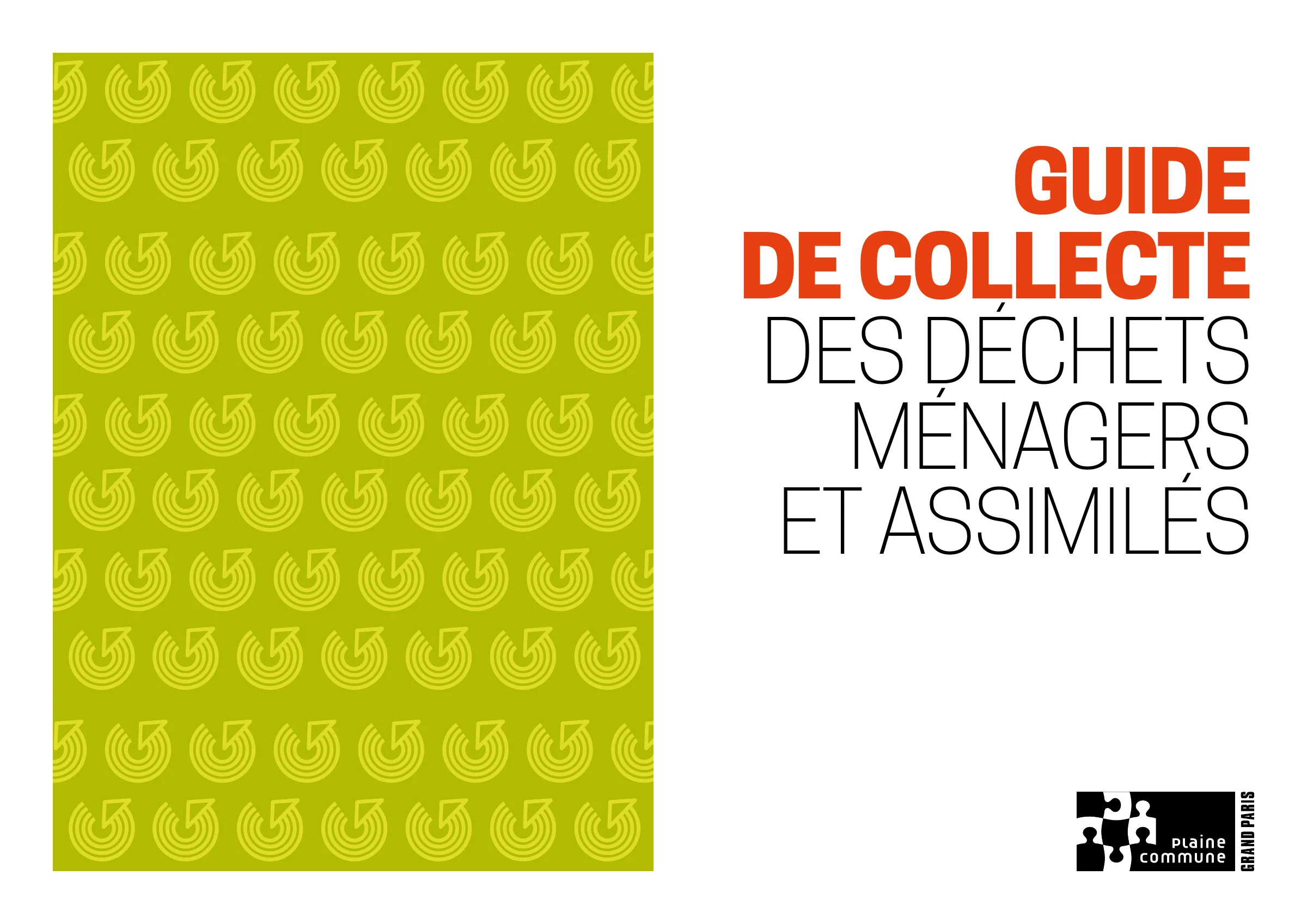 Guide de collecte de Plaine Commune — page 1 sur 16