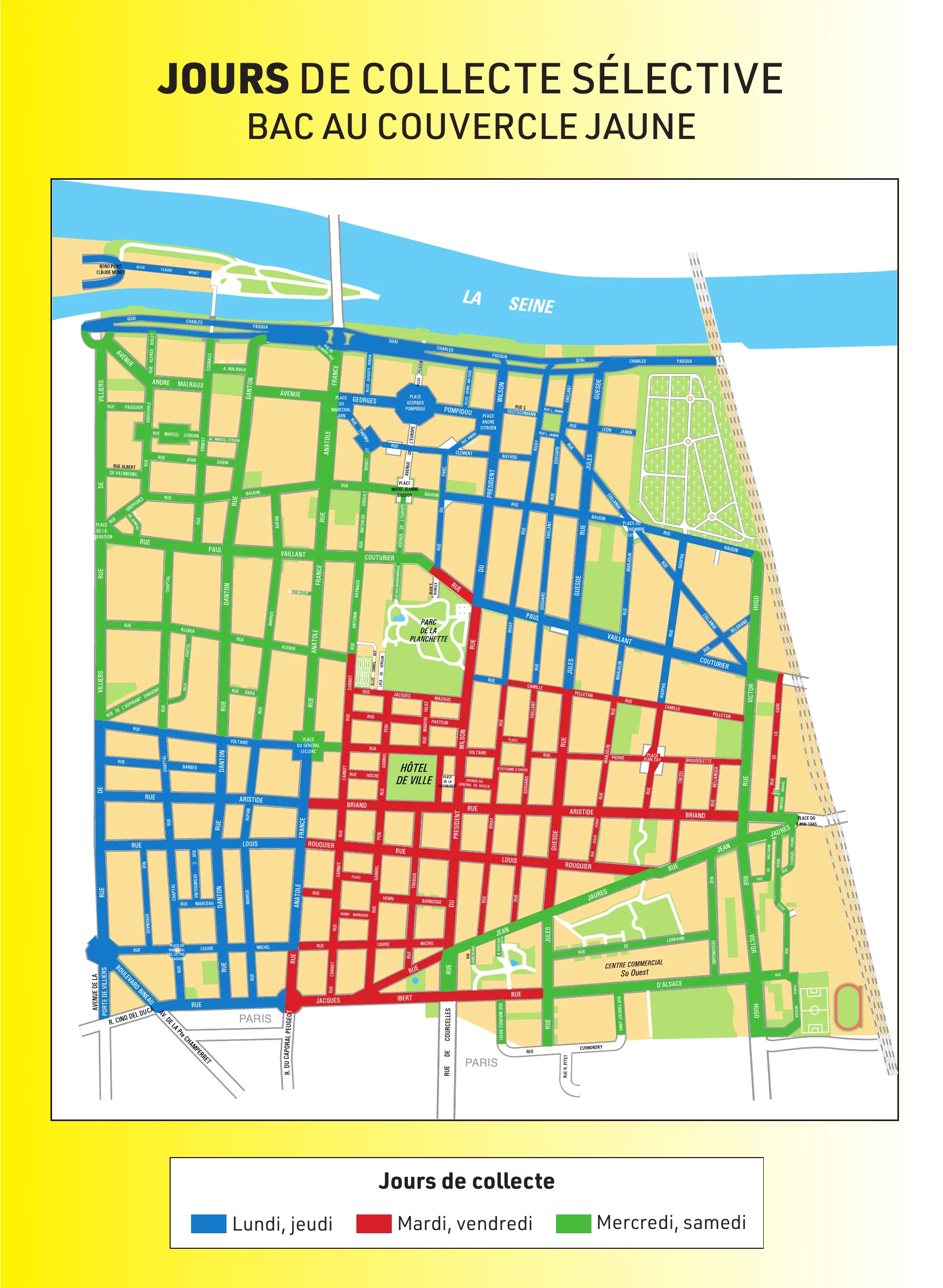 Guide du tri de Levallois — édition 2025 — page 1 sur 3